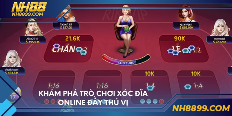 Khám phá trò chơi xóc đĩa online đầy thú vị